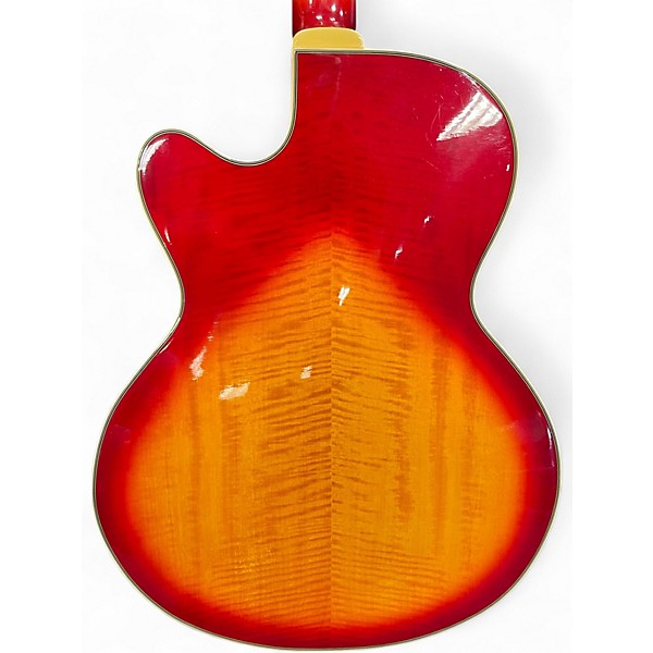 Used Epiphone Joe Pass Emperor 2 Tone Sunburst Hollow Body Electric Guitar