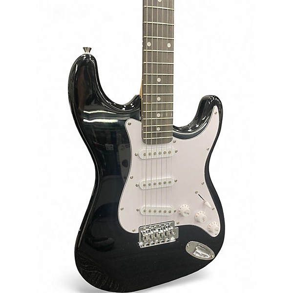 Used Miscellaneous Double Cut Black Solid Body Electric Guitar