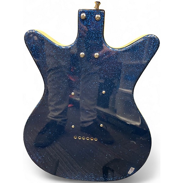 Used Danelectro 59 DC Blue Solid Body Electric Guitar