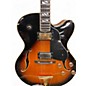 Used Washburn J-6S 2 Color Sunburst Hollow Body Electric Guitar