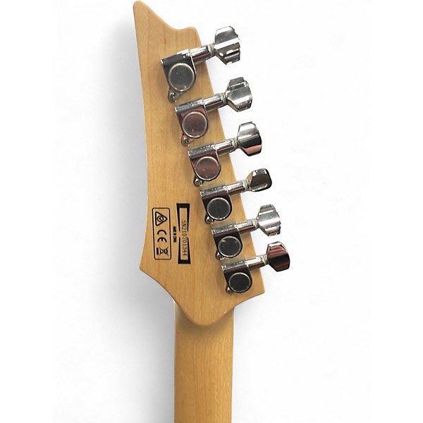 Used Ibanez GRX70QA Tiger Sunburst Solid Body Electric Guitar