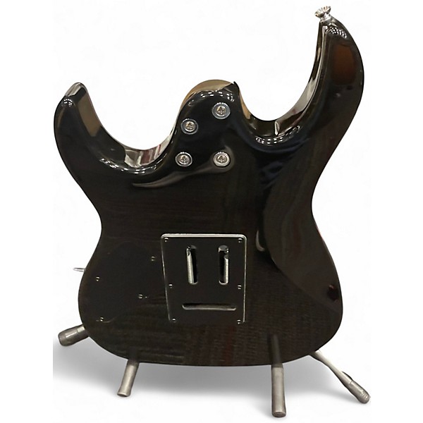 Used Ibanez GRX70QA Tiger Sunburst Solid Body Electric Guitar