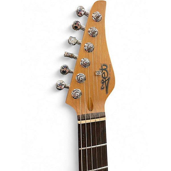 Used Jet Guitars JS450 Trans Brown Solid Body Electric Guitar