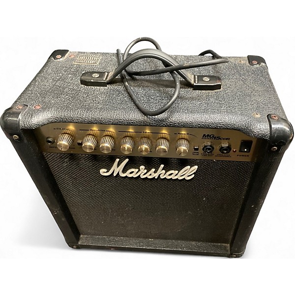 Used Marshall MG15CDR 15W 1X8 Guitar Combo Amp
