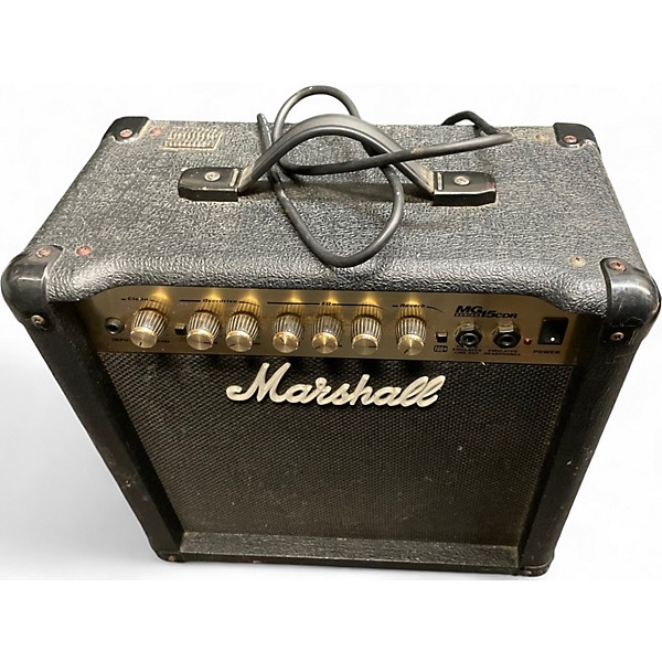 Used Marshall MG15CDR 15W 1X8 Guitar Combo Amp