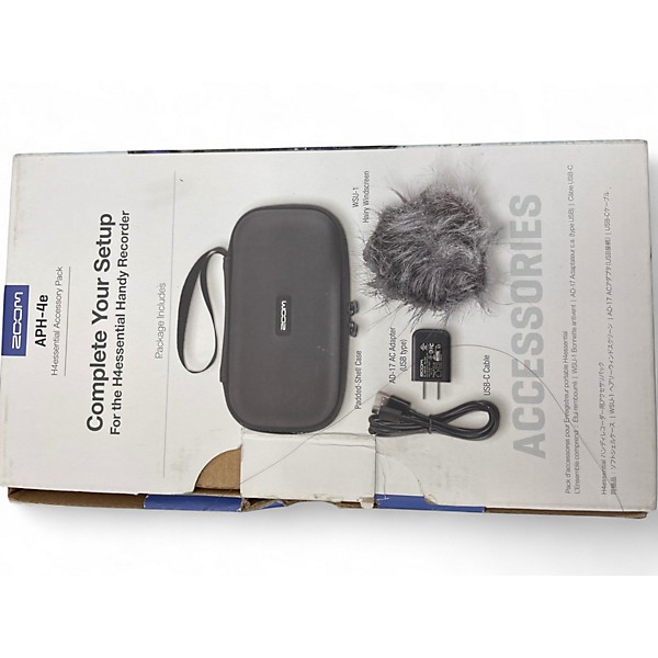 Used Zoom H4N WITH ACCESSORY PACK MultiTrack Recorder