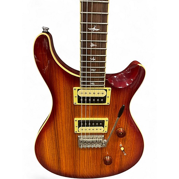 Used PRS SE Custom 24 MOON WHITE Solid Body Electric Guitar