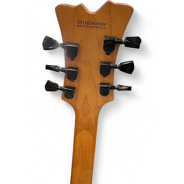 Used EVH SA-126 Standard Satin Vintage White Hollow Body Electric Guitar