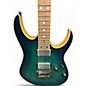Used Ibanez RG652AHMFX Nebula Green Burst Solid Body Electric Guitar