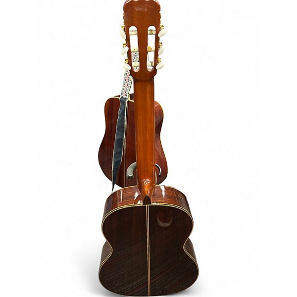 Used Takamine C128 Antique Natural Classical Acoustic Guitar