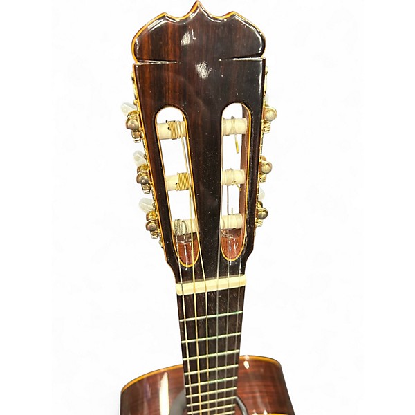 Used Takamine C128 Antique Natural Classical Acoustic Guitar