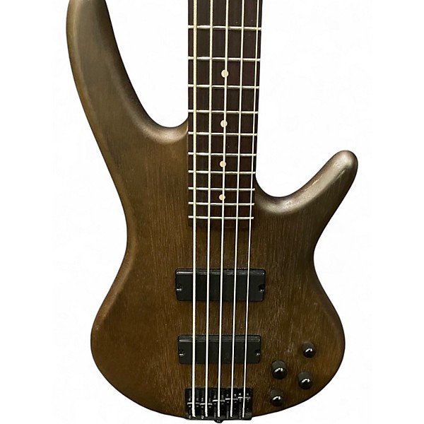 Used Ibanez GSR205 5 String Walnut Electric Bass Guitar