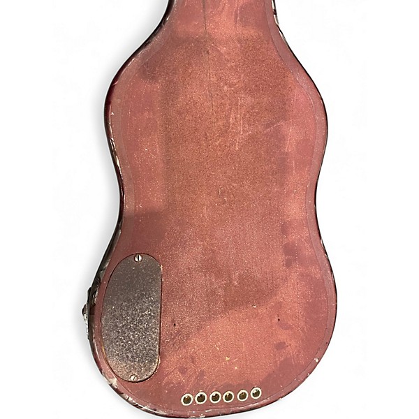 Vintage 1950s Aloha/magntone LAP STEEL GRAY PEARLOID Lap Steel