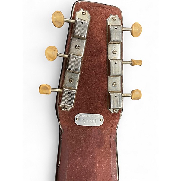 Vintage 1950s Aloha/magntone LAP STEEL GRAY PEARLOID Lap Steel