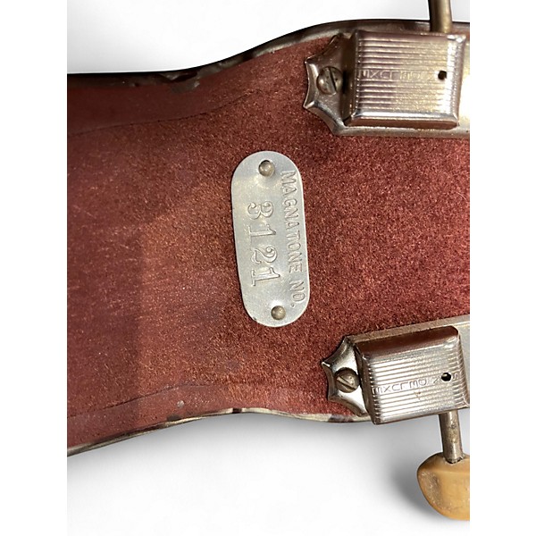 Vintage 1950s Aloha/magntone LAP STEEL GRAY PEARLOID Lap Steel