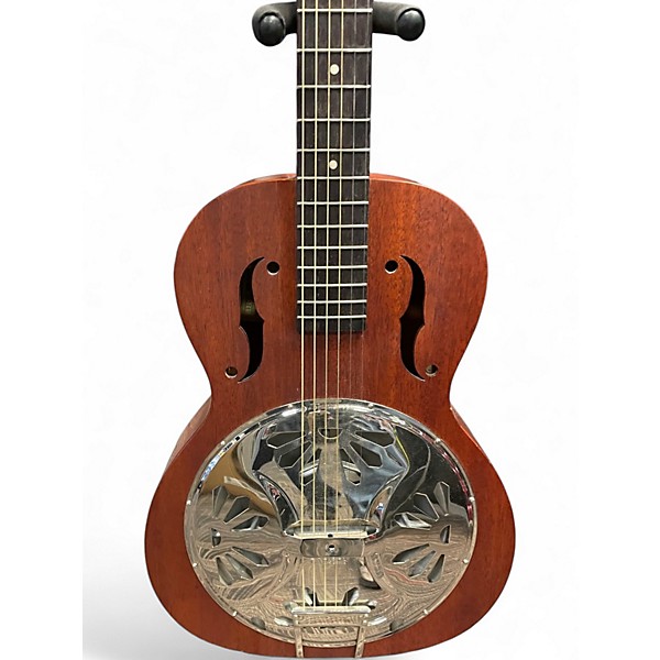 Used Gretsch Guitars G9200 Boxcar Round Neck Stained Natural Resonator Guitar