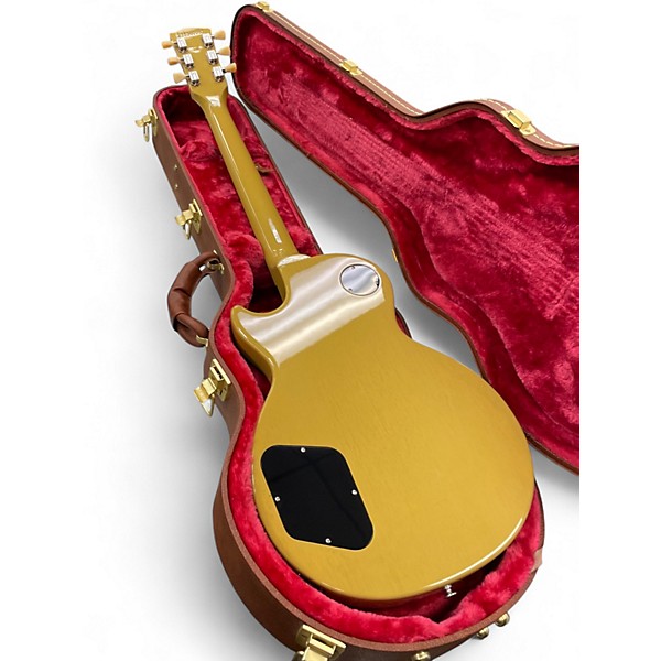 Used Gibson Les Paul Standard 50s Mahogany Top TV Yellow Solid Body Electric Guitar