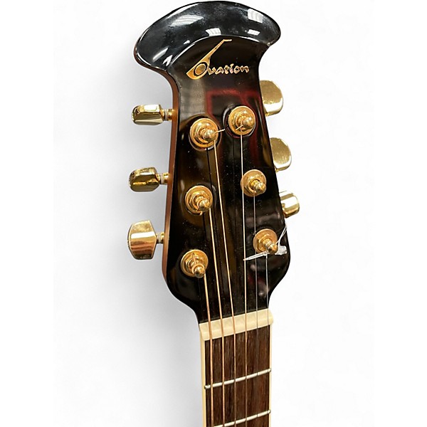 Used Ovation CSE44 Sunburst Acoustic Electric Guitar