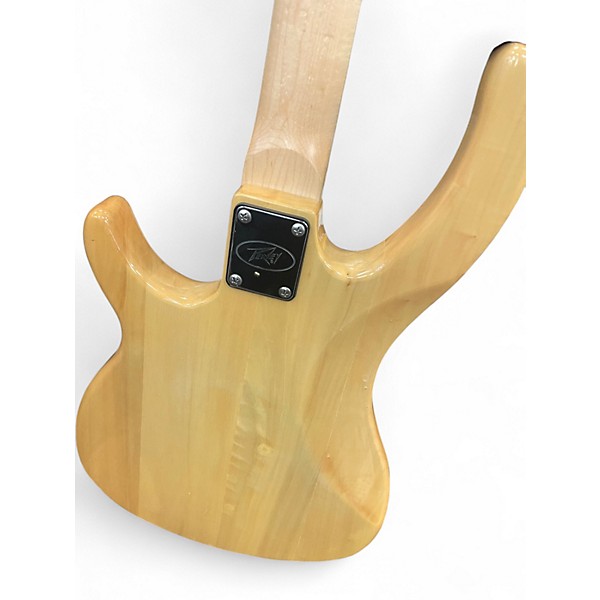 Used Peavey milestone Natural Electric Bass Guitar