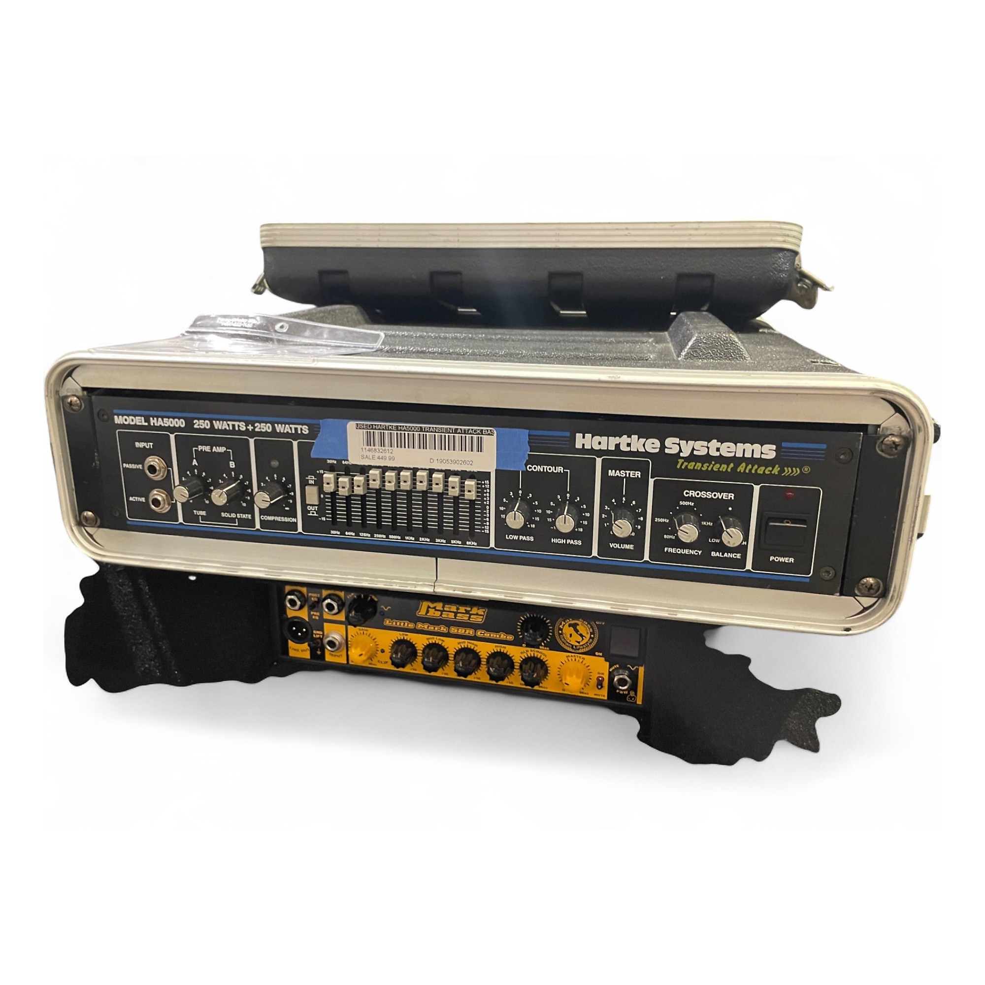 Used Hartke HA5000 Transient Attack Bass Amp Head | Guitar Center