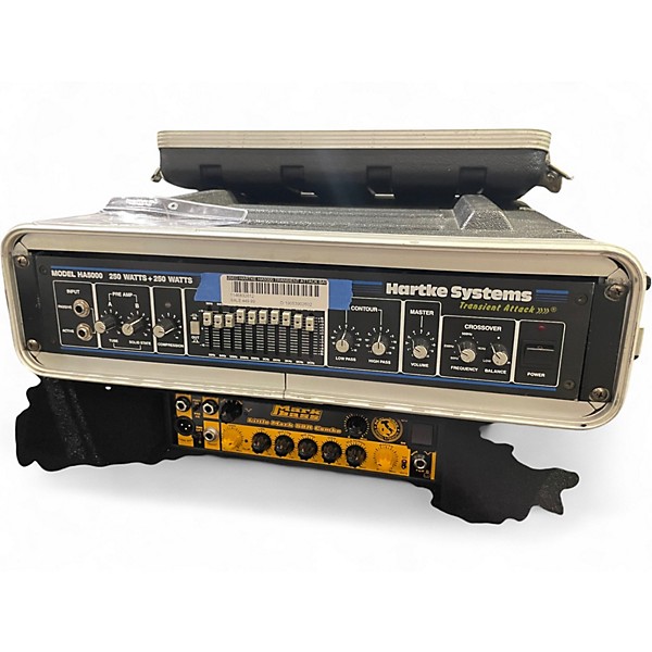 Used Hartke HA5000 Transient Attack Bass Amp Head