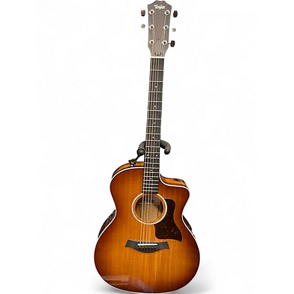 Used Taylor 214CE PLUS ZIRICOTE Sunburst Acoustic Electric Guitar