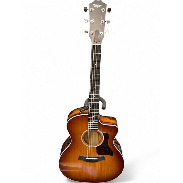 Used Taylor 214CE PLUS ZIRICOTE Sunburst Acoustic Electric Guitar