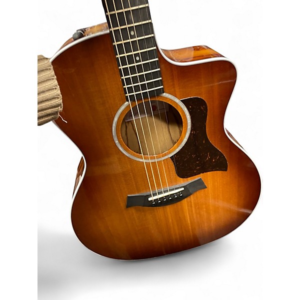 Used Taylor 214CE PLUS ZIRICOTE Sunburst Acoustic Electric Guitar