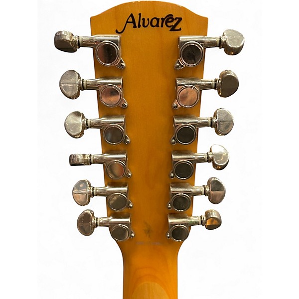 Used Alvarez AJ-60SC/12 Natural 12 String Acoustic Guitar