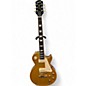 Used 2025 Epiphone LES PAUL STANDARD 50S P90 Gold Top Solid Body Electric Guitar thumbnail