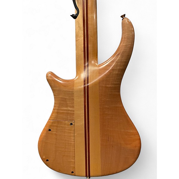 Used Pedulla THUNDERBASS ET ZEBRA Natural Electric Bass Guitar