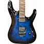 Used Schecter Guitar Research OMEN ELITE Blue Agave Solid Body Electric Guitar