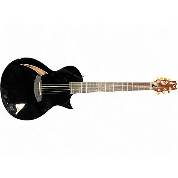 Used ESP TL-7 Black Acoustic Electric Guitar