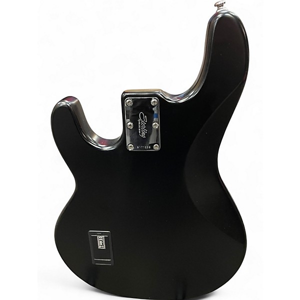 Used Sterling by Music Man Ray4 Satin Black Electric Bass Guitar