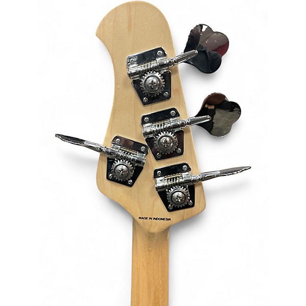 Used Sterling by Music Man Ray4 Satin Black Electric Bass Guitar