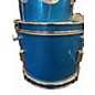 Used Ashthorpe 4 Piece 4 PIECE BLUE SPARKLE Drum Kit