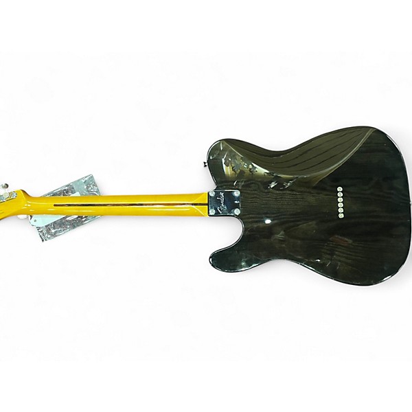 Used Fender Modern Player Telecaster Plus Black Solid Body Electric Guitar