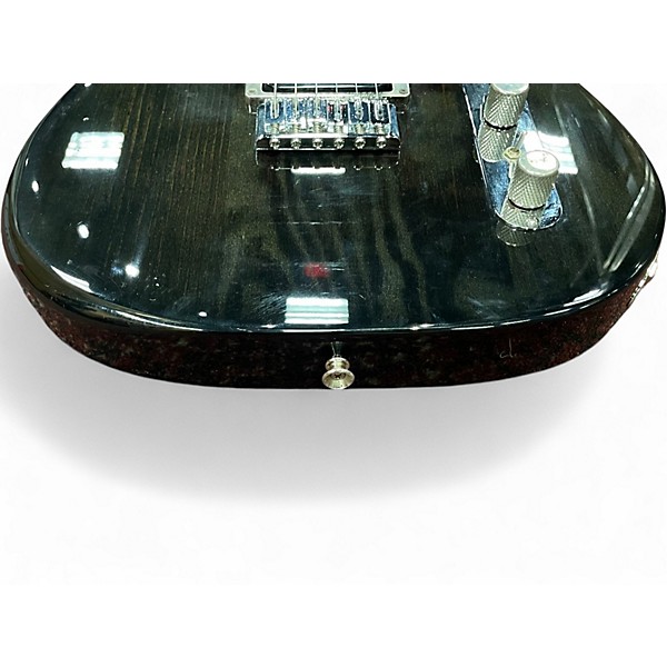 Used Fender Modern Player Telecaster Plus Black Solid Body Electric Guitar