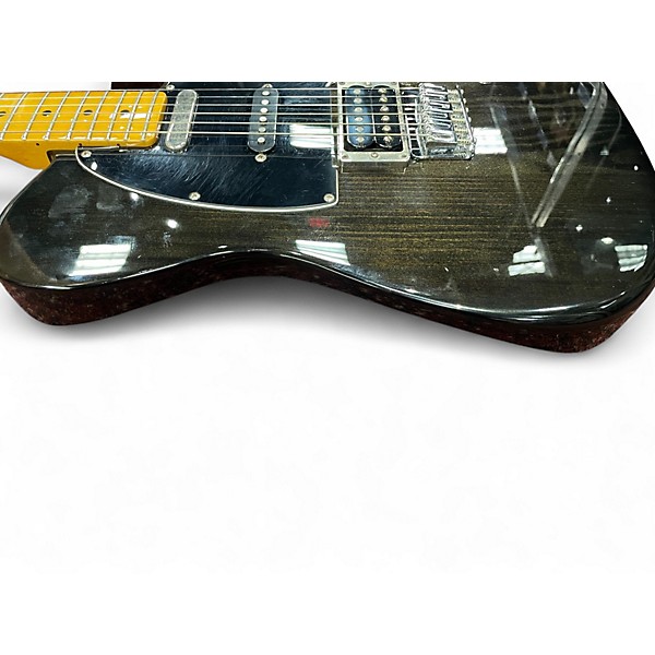 Used Fender Modern Player Telecaster Plus Black Solid Body Electric Guitar