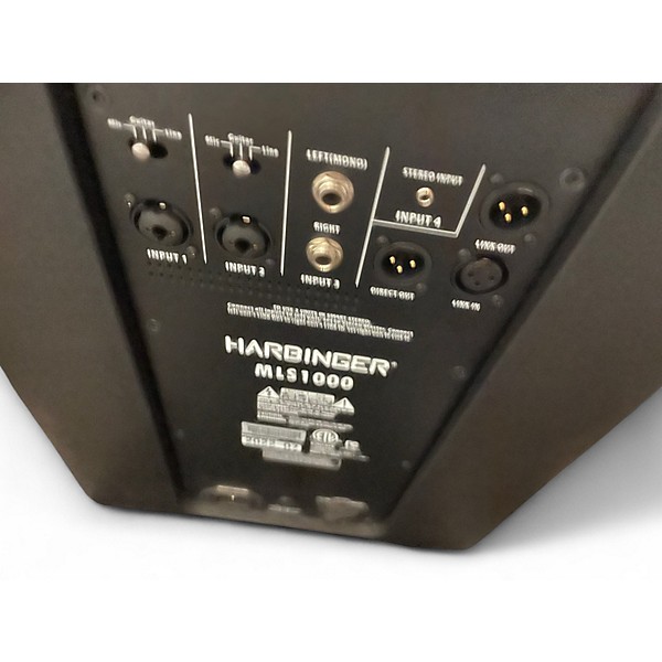 Used Harbinger MLS1000 Powered Speaker
