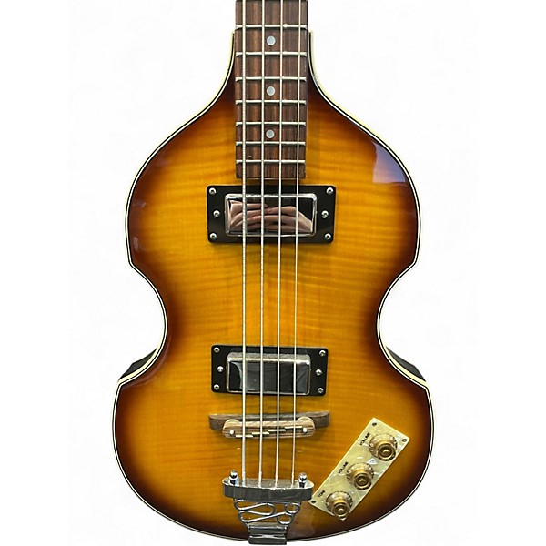 Used Epiphone Viola 3 Color Sunburst Electric Bass Guitar