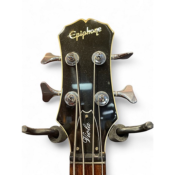Used Epiphone Viola 3 Color Sunburst Electric Bass Guitar