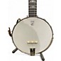 Used Deering Goodtime Artisan Left Hand Snare Head White Banjo
