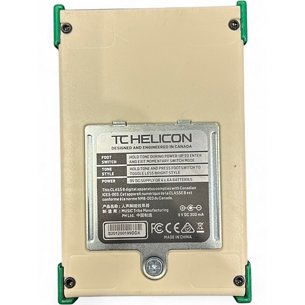 Used TC Helicon DUPLICATOR Effect Pedal