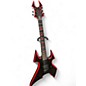 Used B.C. Rich Avenge Red and Black Solid Body Electric Guitar thumbnail