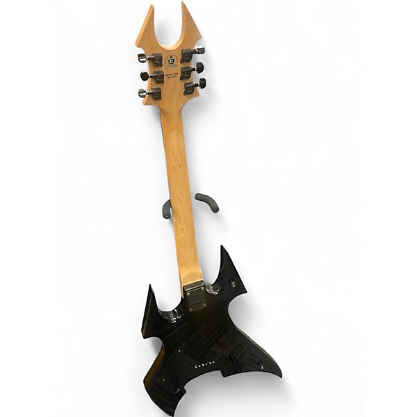 Used B.C. Rich Avenge Red and Black Solid Body Electric Guitar