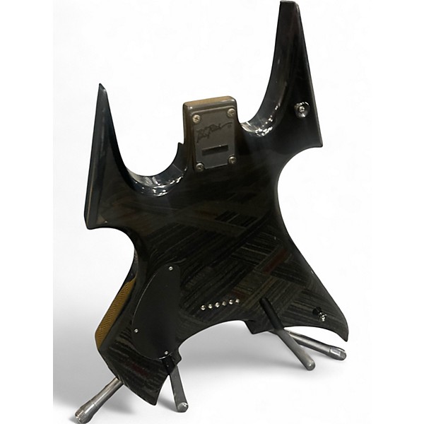 Used B.C. Rich Avenge Red and Black Solid Body Electric Guitar