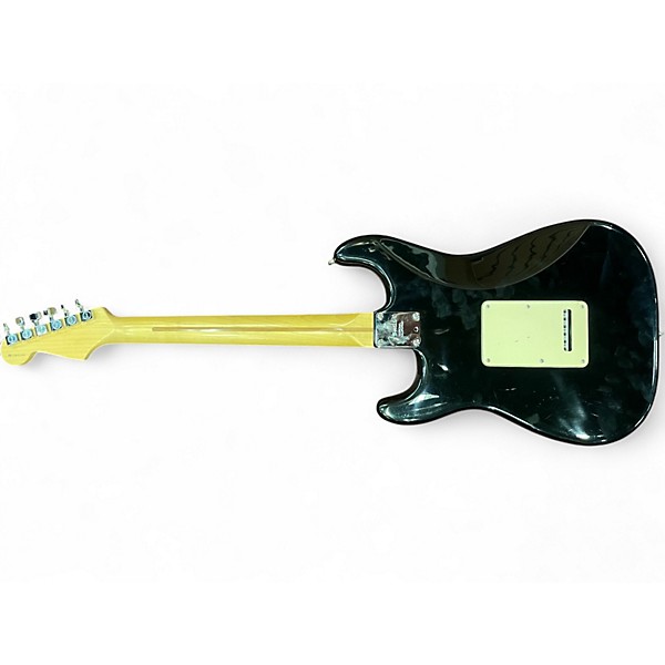 Used Fender AMERICAN DELUXE FAT STRATOCASTER Black Solid Body Electric Guitar