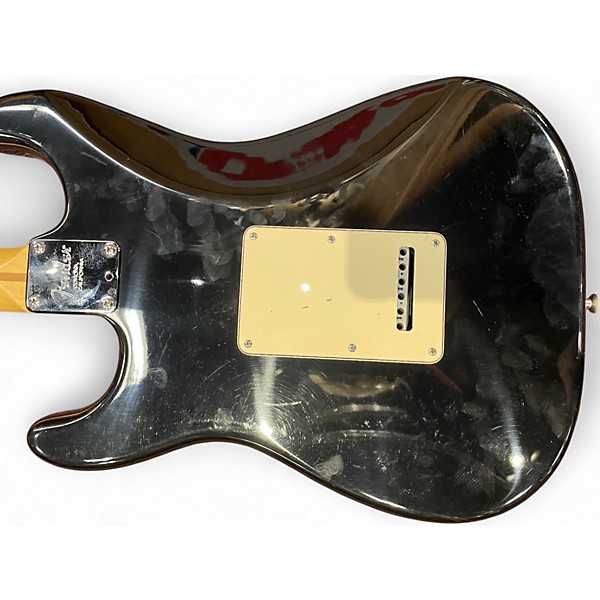 Used Fender AMERICAN DELUXE FAT STRATOCASTER Black Solid Body Electric Guitar