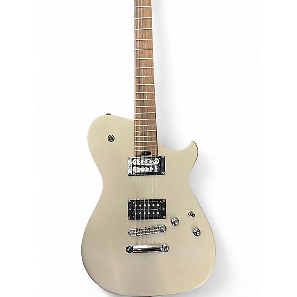 Used Cort Manson Meta Series MBM-2H Satin Grey Solid Body Electric Guitar